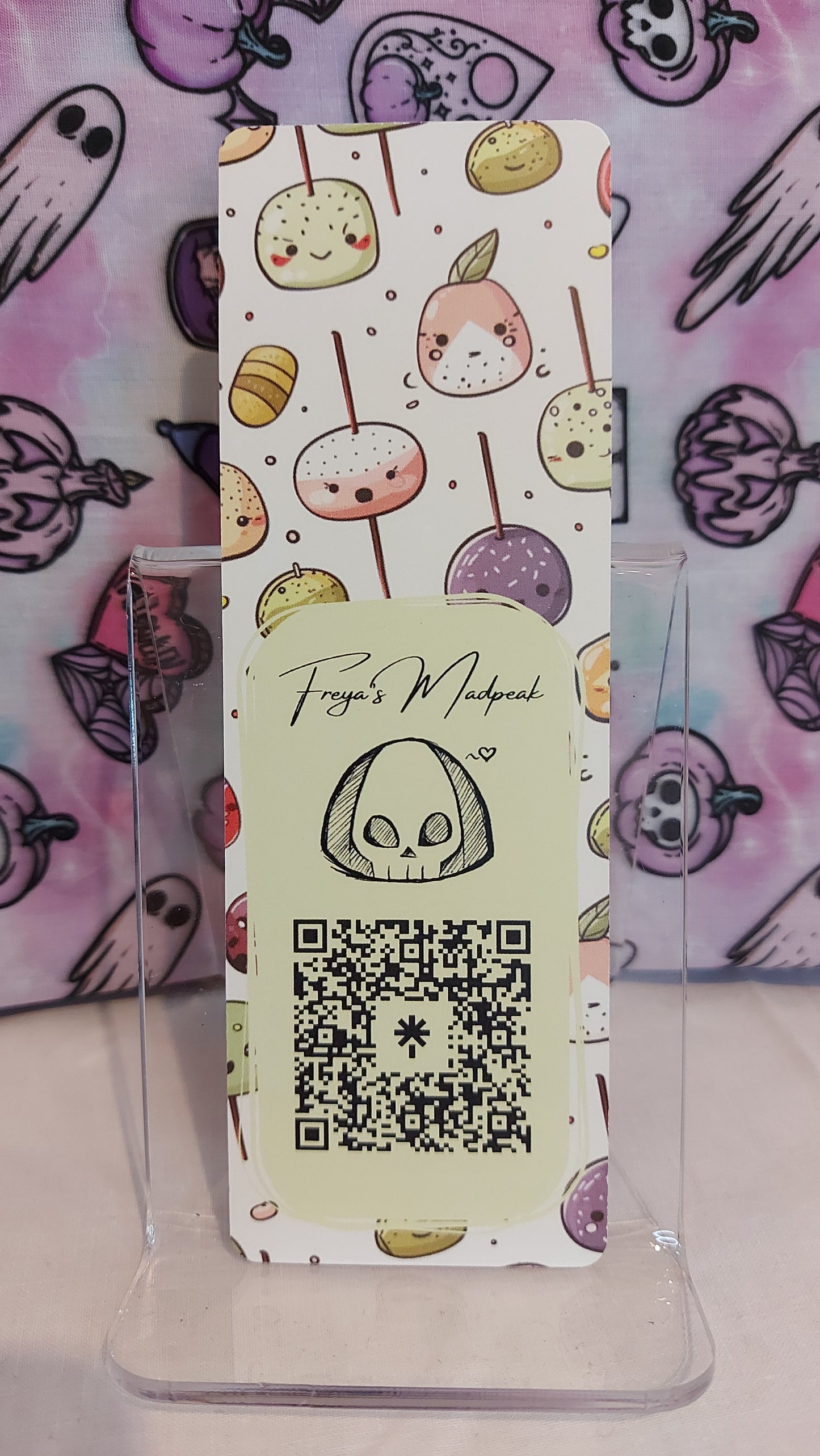 Japanese snacks bookmark