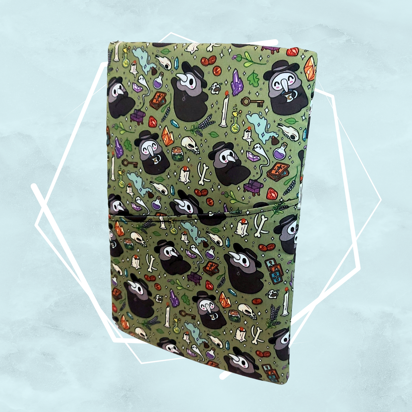 Green witch booksleeve