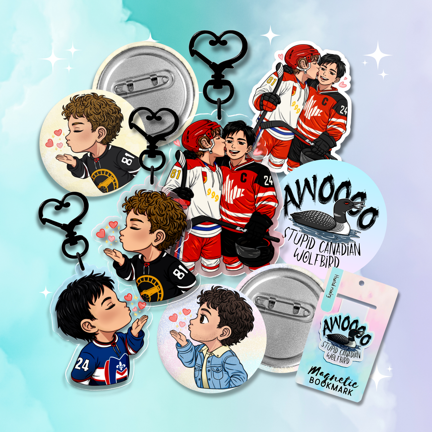 Heated rivalry merch