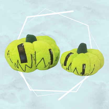 Toxic pumpkin plushie