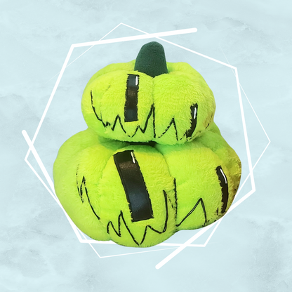 Toxic pumpkin plushie