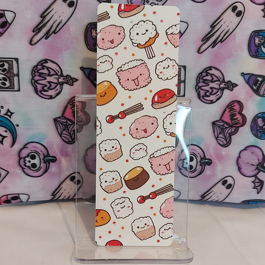 light pinkish sushi bookmark