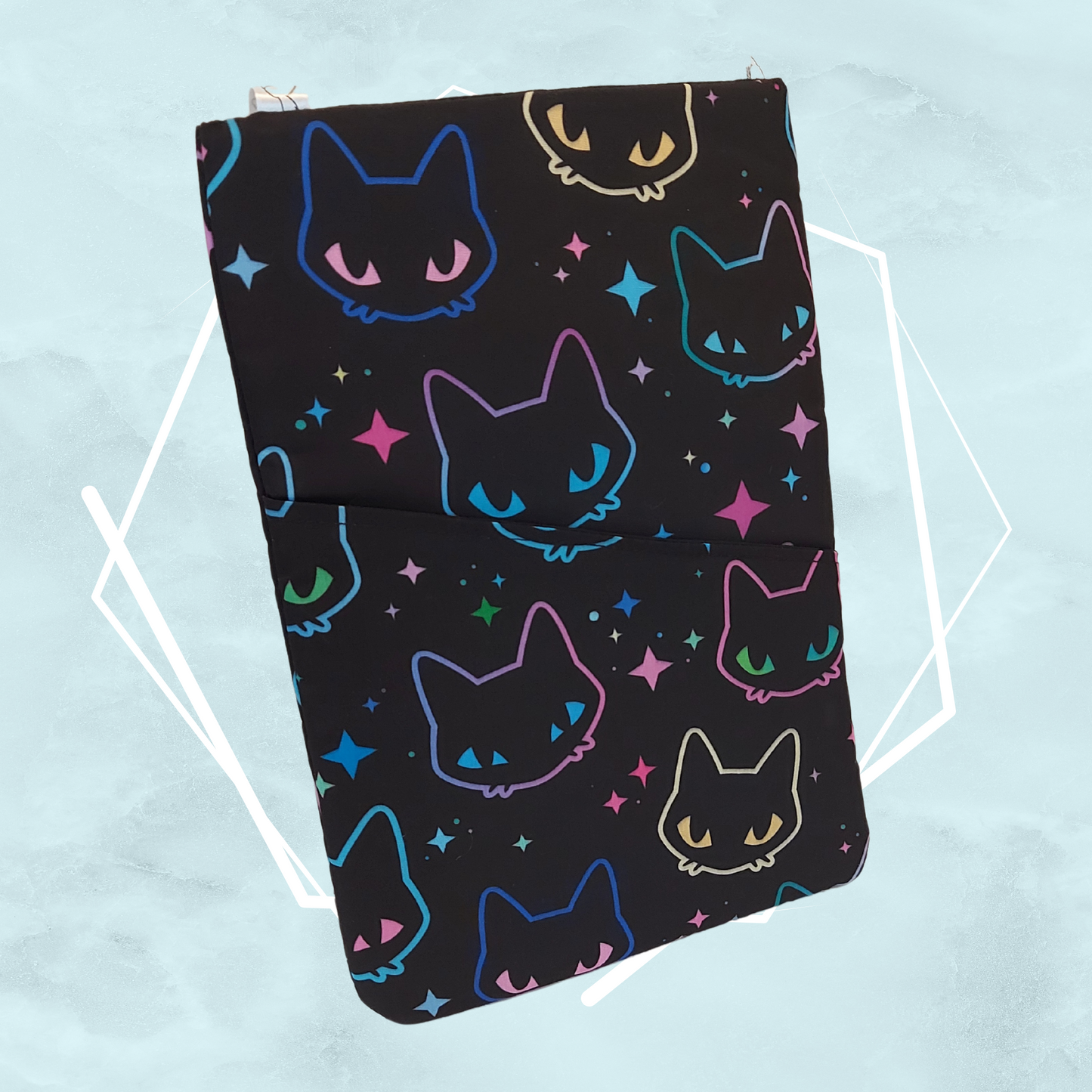 colorful cats booksleeve