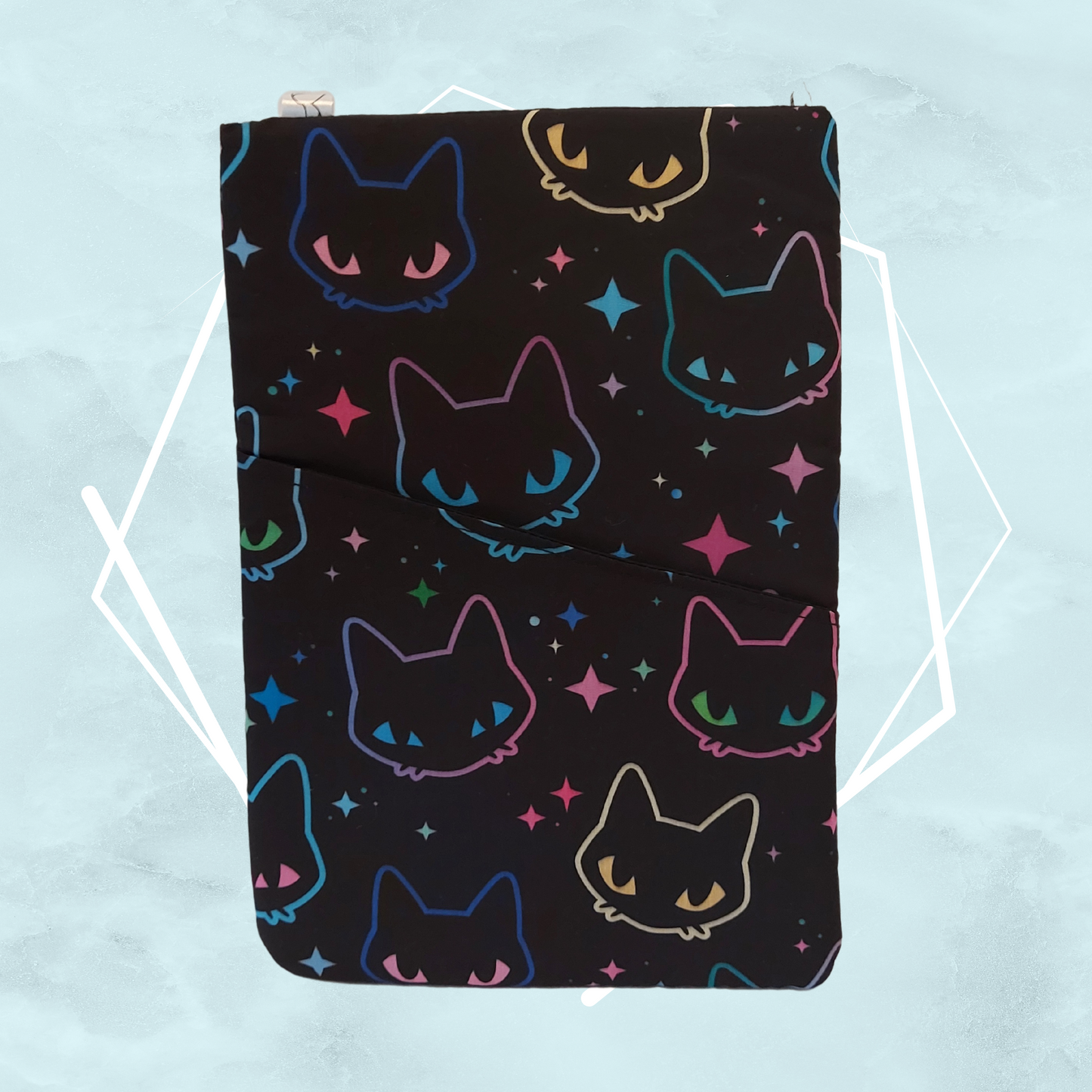 colorful cats booksleeve