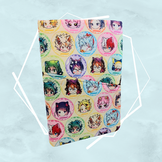 My hero chibis booksleeve