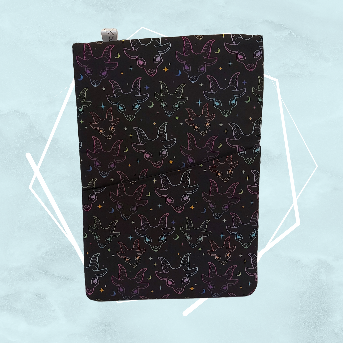 Whimsical goats booksleeve