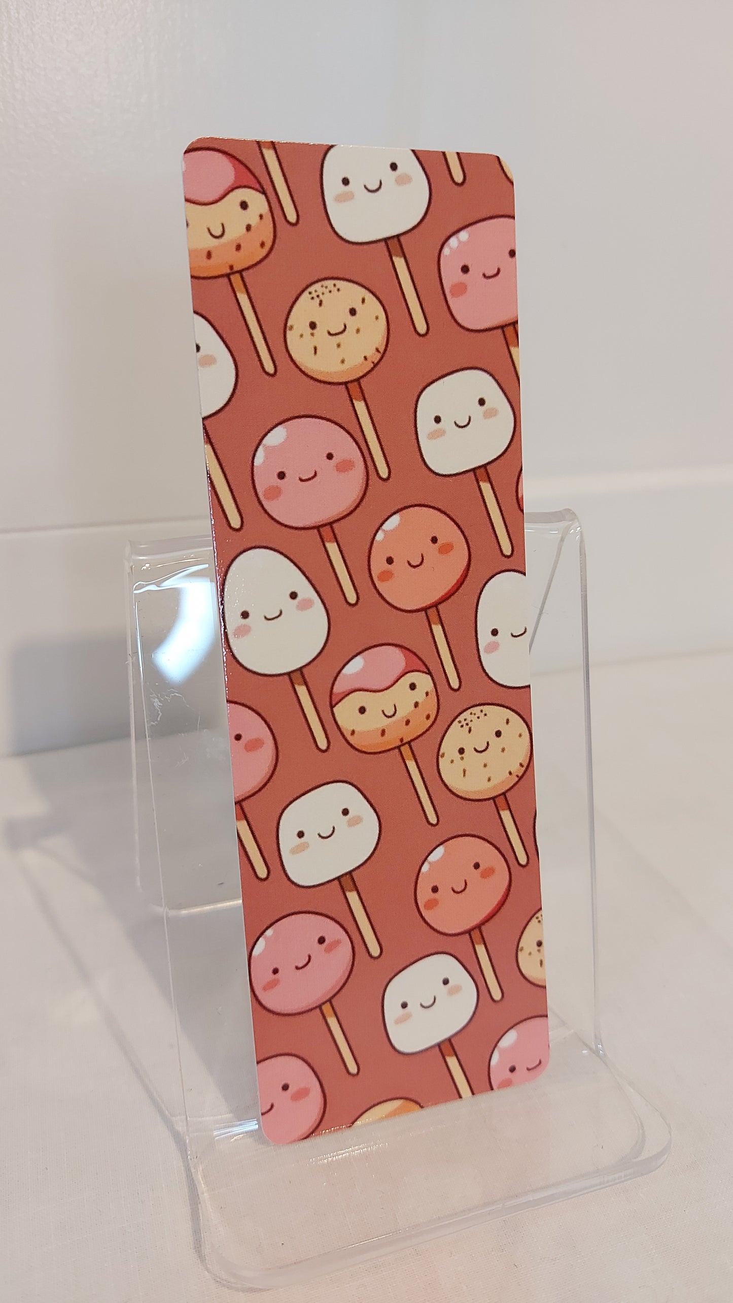 Sushi and mochi bookmark set of 5