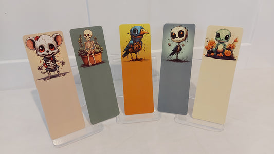 Otherworldly creatures bookmark set of 5