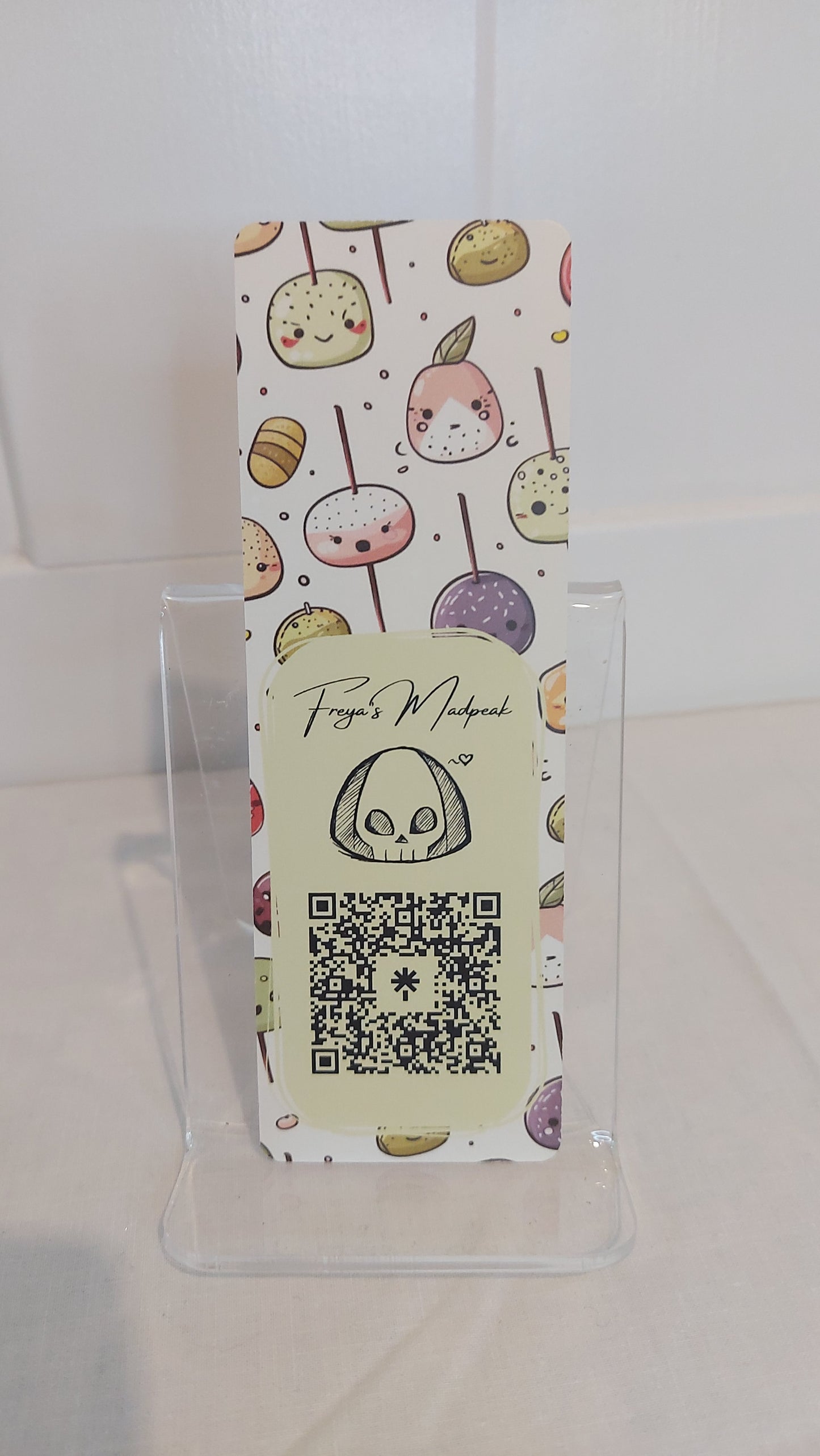 Sushi and mochi bookmark set of 5