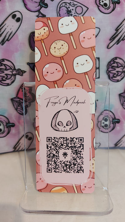 Mauve mochies bookmark