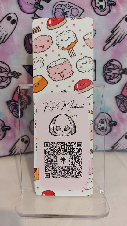 light pinkish sushi bookmark