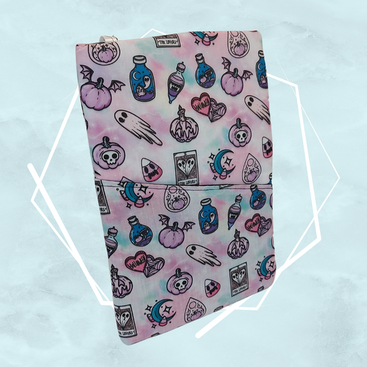 Pink Halloween booksleeve