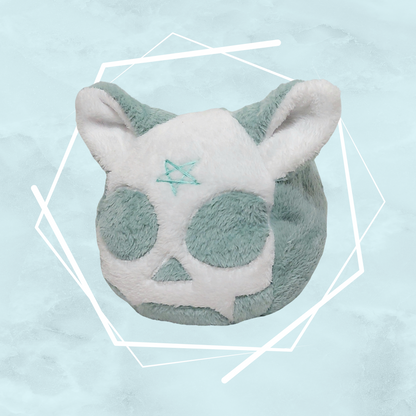 Cat skull plushies