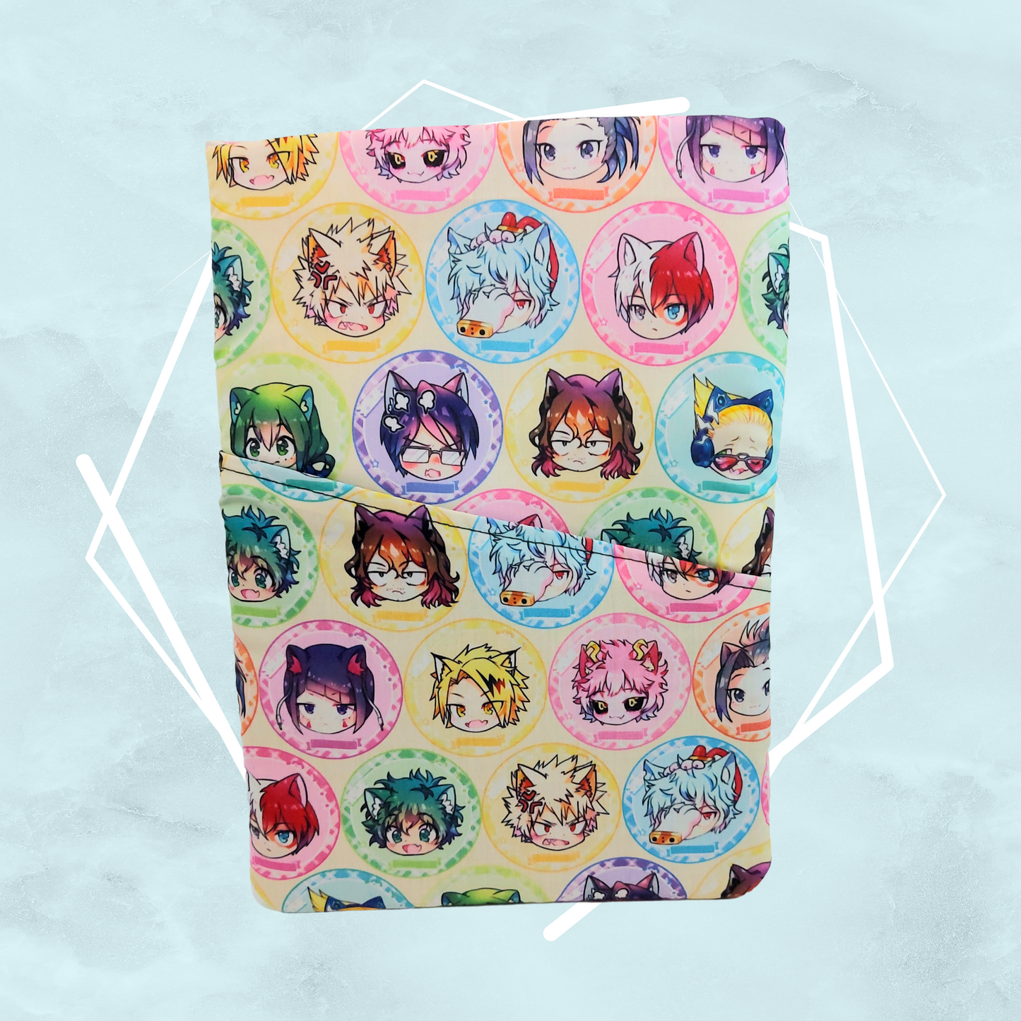 My hero chibis booksleeve