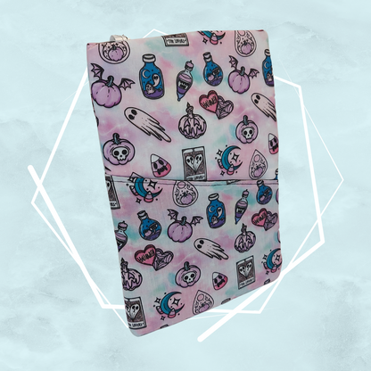 Pink Halloween booksleeve