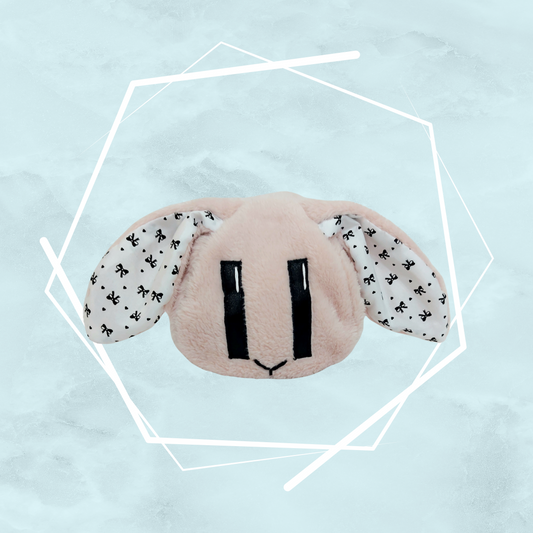 Freya's Madpeak made handmade stuffed toy in small size, pale pink color