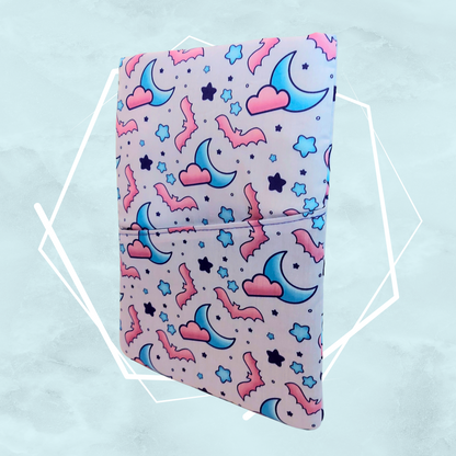Moon and bats booksleeve