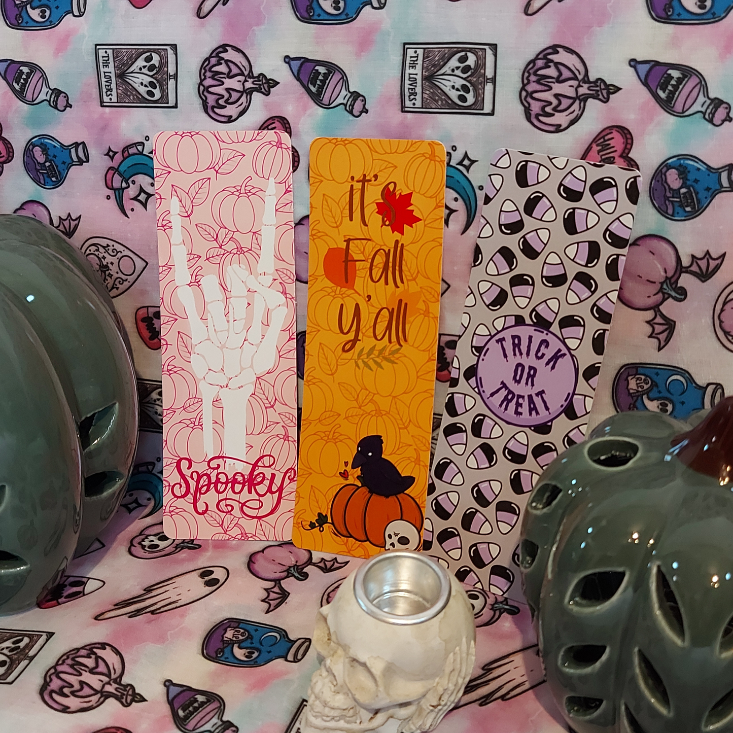 Spooky Season bookmark set of 3