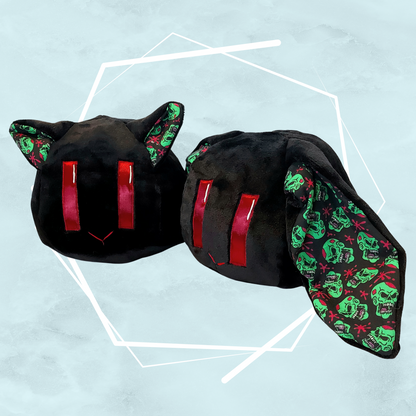 Black zombies plushies