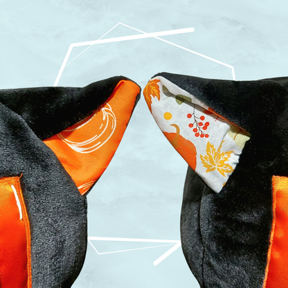 Autumn cats plushies