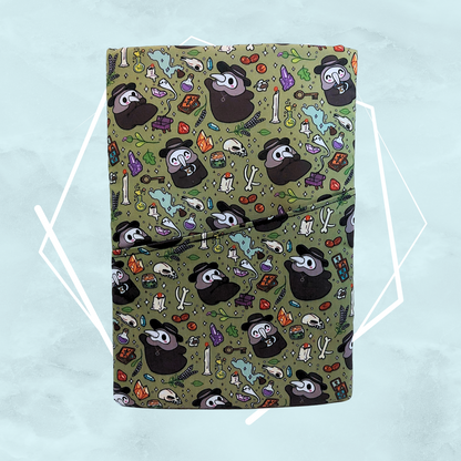 Green witch booksleeve