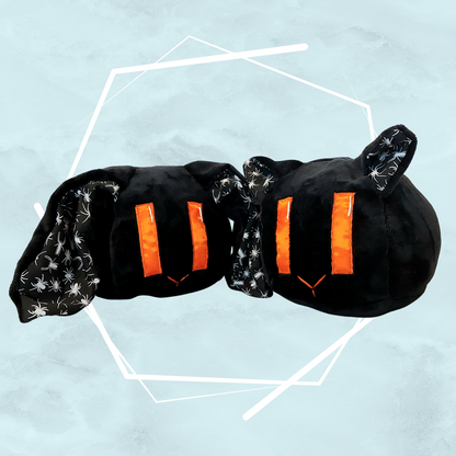 Halloween spiders plushies