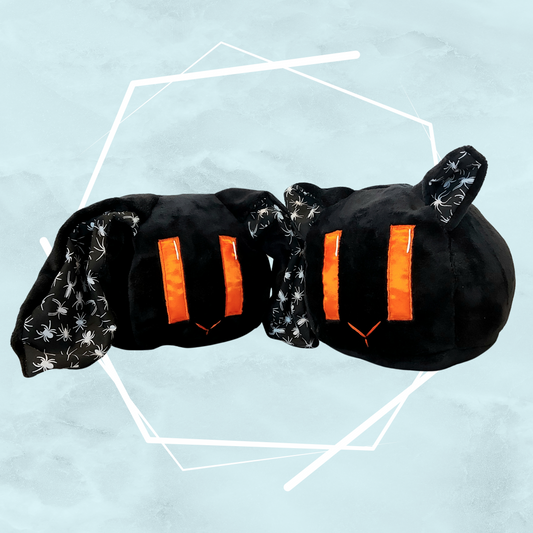 Halloween spiders plushies
