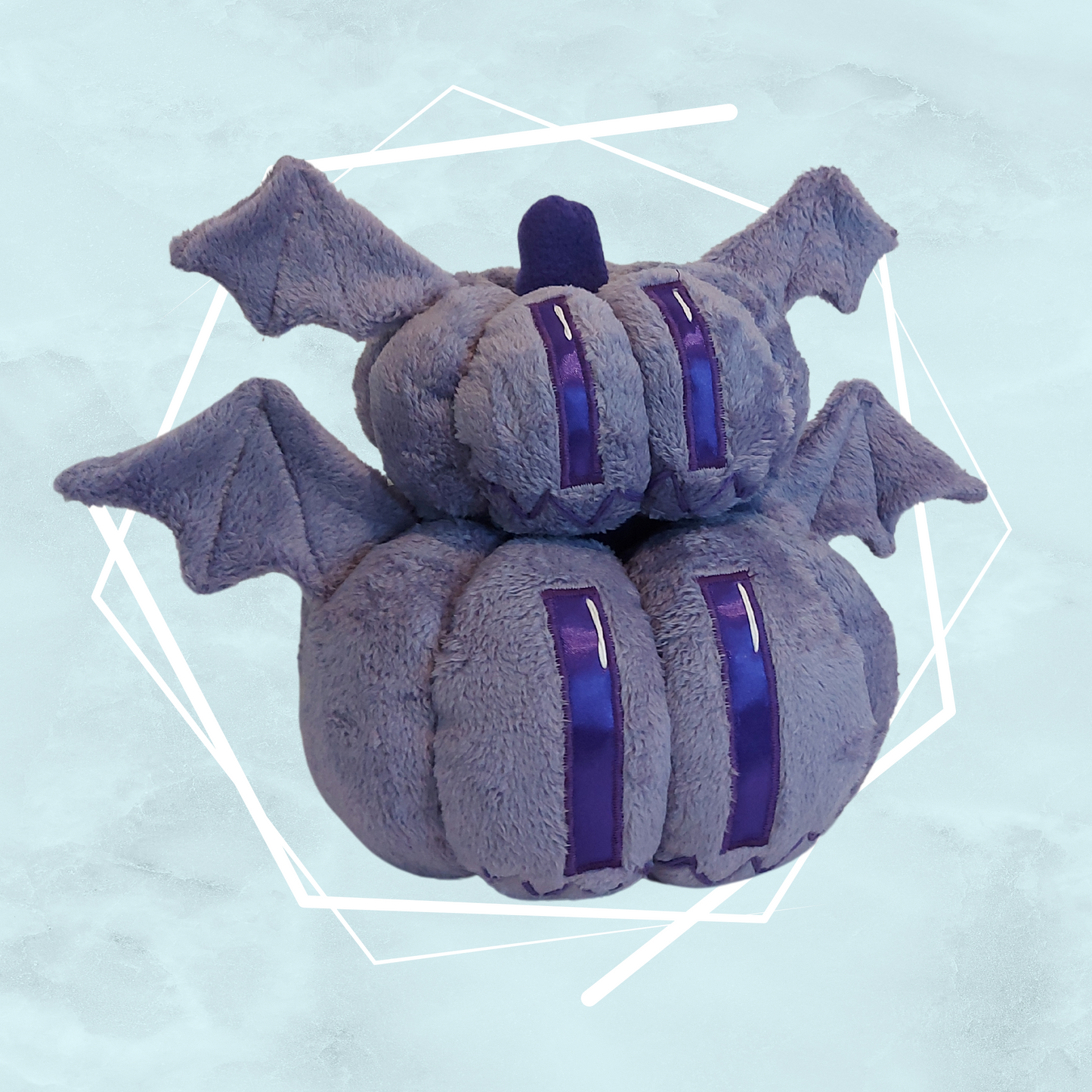 Purple Winged Pumpkin plushie