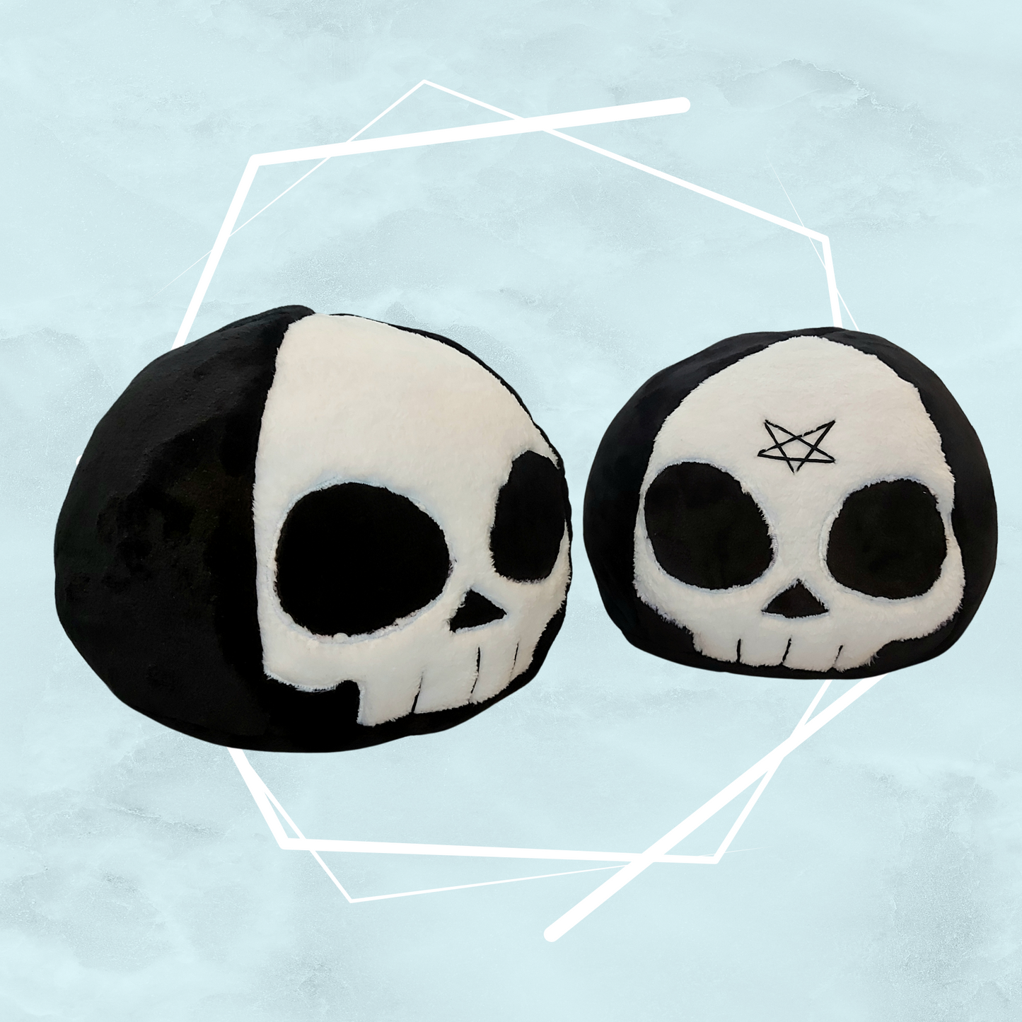Skull plushies