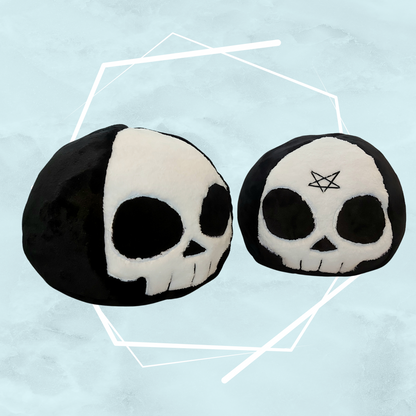 Skull plushies