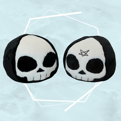 Skull plushies