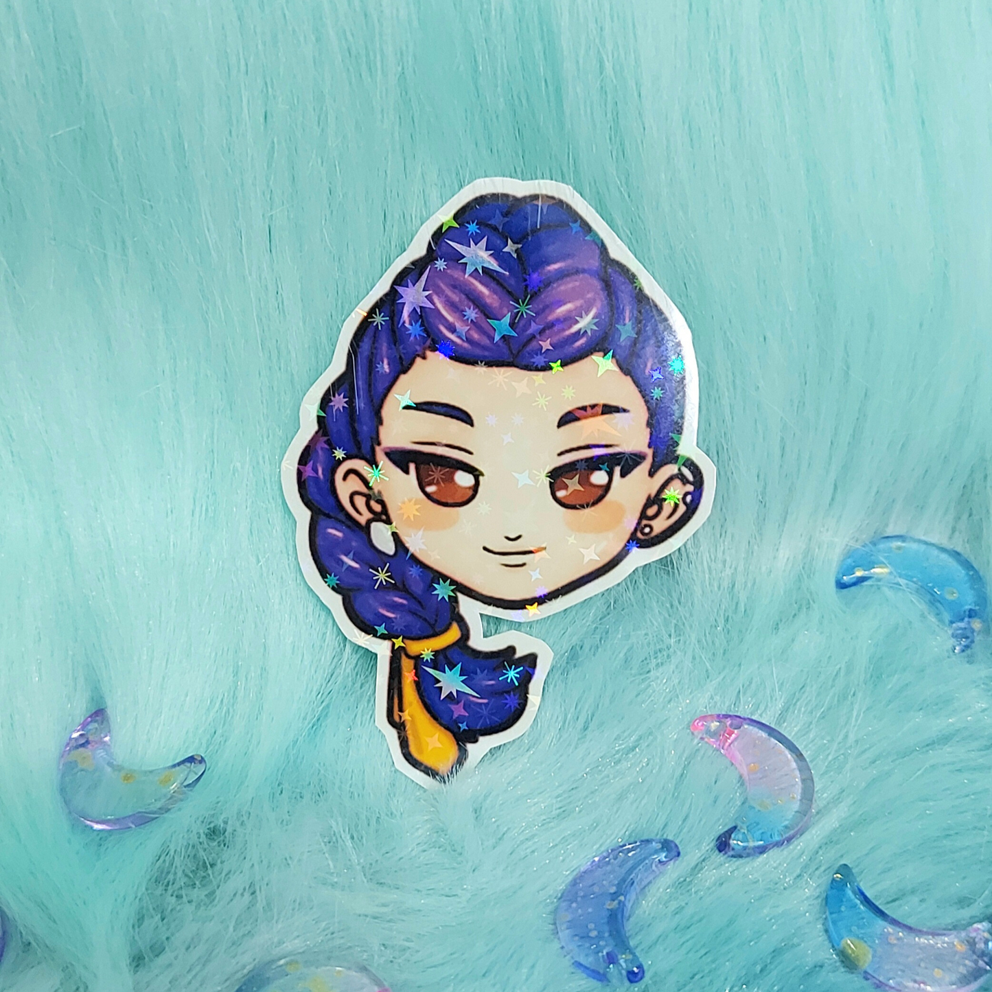 Kpop Demon Hunters holographic stickers