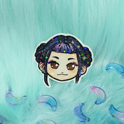 Kpop Demon Hunters holographic stickers