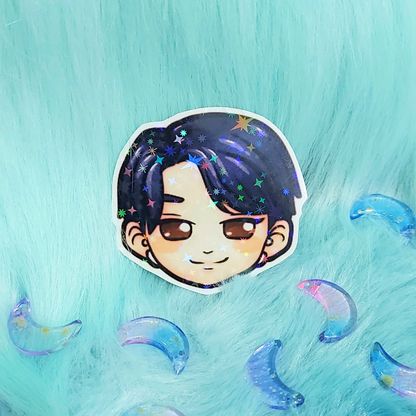 Kpop Demon Hunters holographic stickers