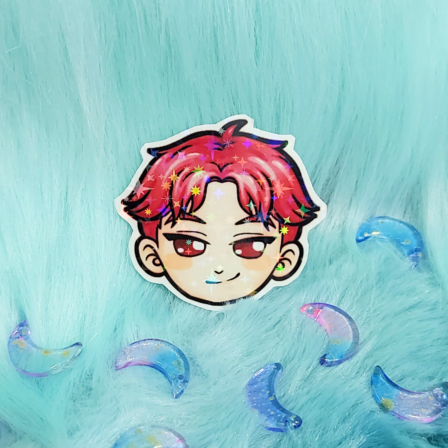 Kpop Demon Hunters holographic stickers