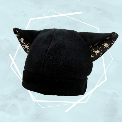 Black spiders beanie