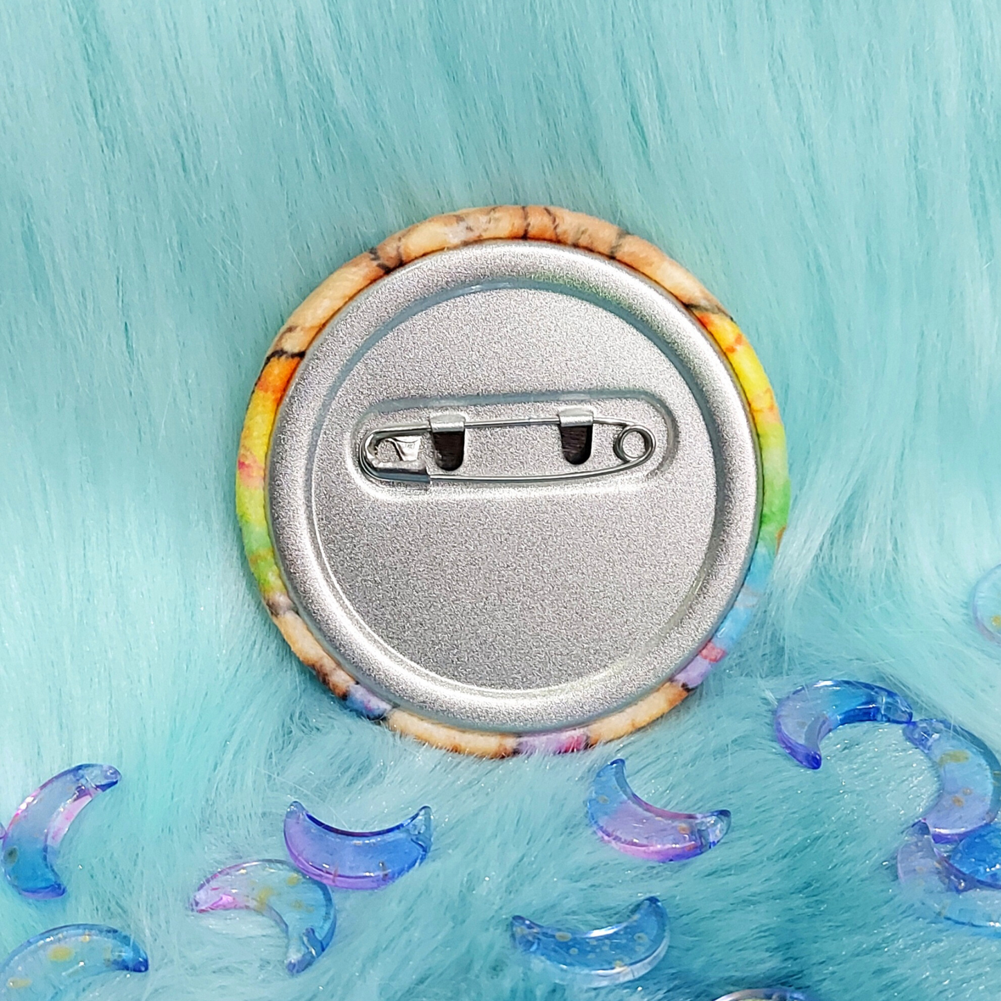 Fancy booty plush badge