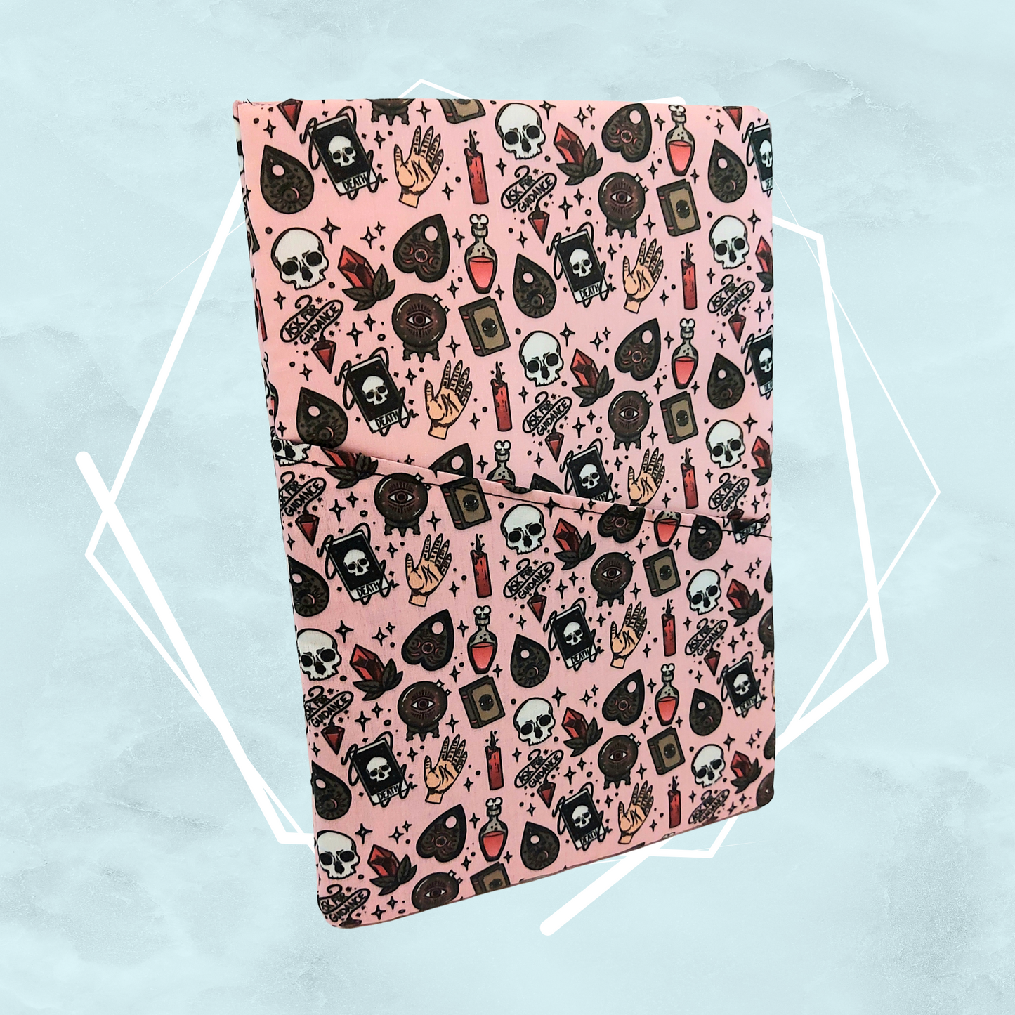 Pink witchy booksleeve