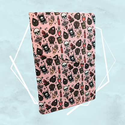 Pink witchy booksleeve