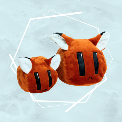 Fox plushies