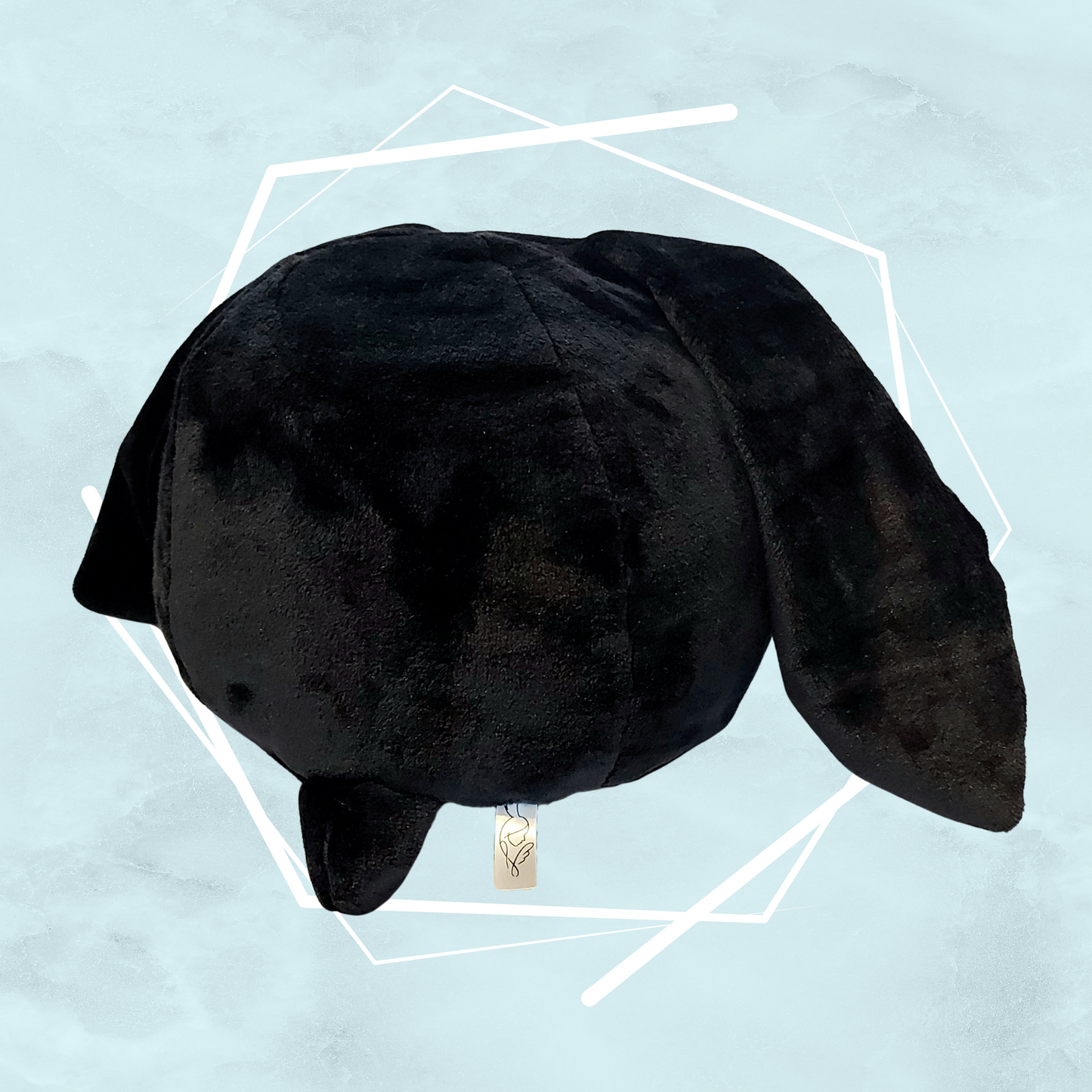 Spiderweb bunny plushie